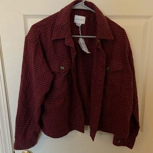 Cropped flannel
